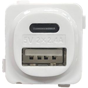UNISON USB MECH TYPE A+C DUAL 2.1AMP UNISON USB MECH TYPE A+C DUAL 2.1AMP