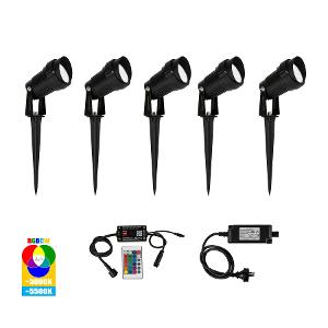 LED ADJ GARDEN SPIKE KIT 12V 3W RGB/4K LED ADJ GARDEN SPIKE KIT 12V 3W RGB/4K