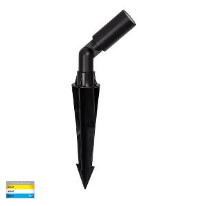 LED ADJ GDN SPIKE SGL 12VDC 3W 225MM BLK LED ADJ GDN SPIKE SGL 12VDC 3W 225MM BLK