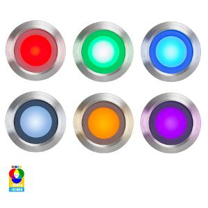 LED DECK LGT SET OF 6 RGBCW IP67 316 S/S LED DECK LGT SET OF 6 RGBCW IP67 316 S/S