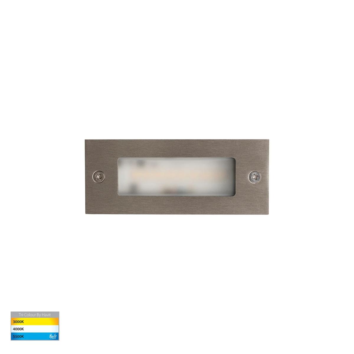 LED BRICK LIGHT BATA 240V 3W CCT BLK