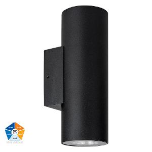 LED WALL LGT ARIES AL RND FIX UP DWN BLK LED WALL LGT ARIES AL RND FIX UP DWN BLK