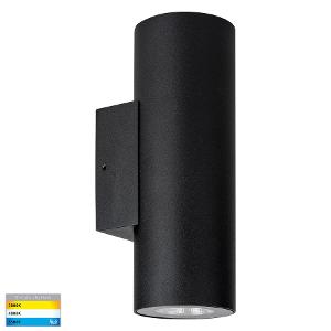 LED WALL LIGHT UP/DN ARIES 2X6W CCT BLK LED WALL LIGHT UP/DN ARIES 2X6W CCT BLK