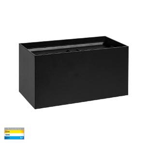 LED UP DOWN WALL LIGHT VERSA SQ BLK 2X3W LED UP DOWN WALL LIGHT VERSA SQ BLK 2X3W
