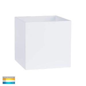 LED WALL LGT UP/DN SQ VERSA 2X3W CCT WH LED WALL LGT UP/DN SQ VERSA 2X3W CCT WH