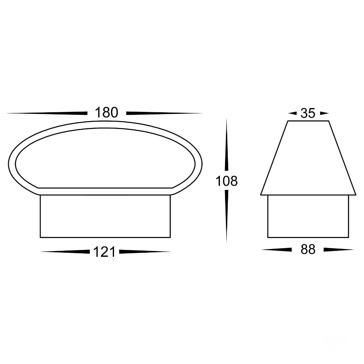 LED WALL LGT UP/DN LUXE 9W CCT BLK
