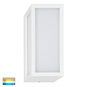 LED WALL LGT RECT JASPER 12W CCT WHITE LED WALL LGT RECT JASPER 12W CCT WHITE