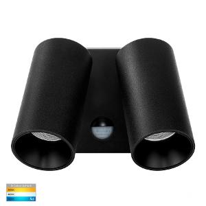 LED WALL LGT + SEN ADJ DBL REVO 2X9W CCT LED WALL LGT + SEN ADJ DBL REVO 2X9W CCT