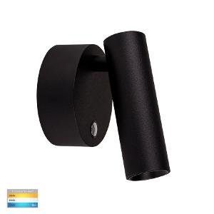 LED WALL LIGHT LESEN SGL ADJ 5W CCT BLK LED WALL LIGHT LESEN SGL ADJ 5W CCT BLK
