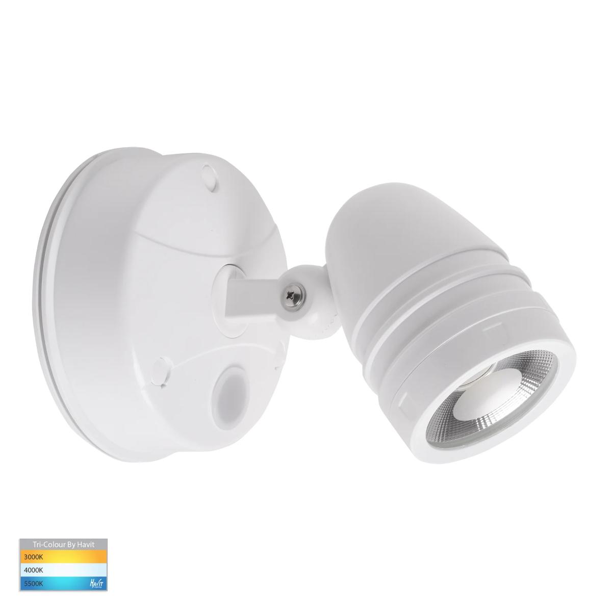 LED SENSOR LIGHT SGL FOCUS 15W CCT WHT