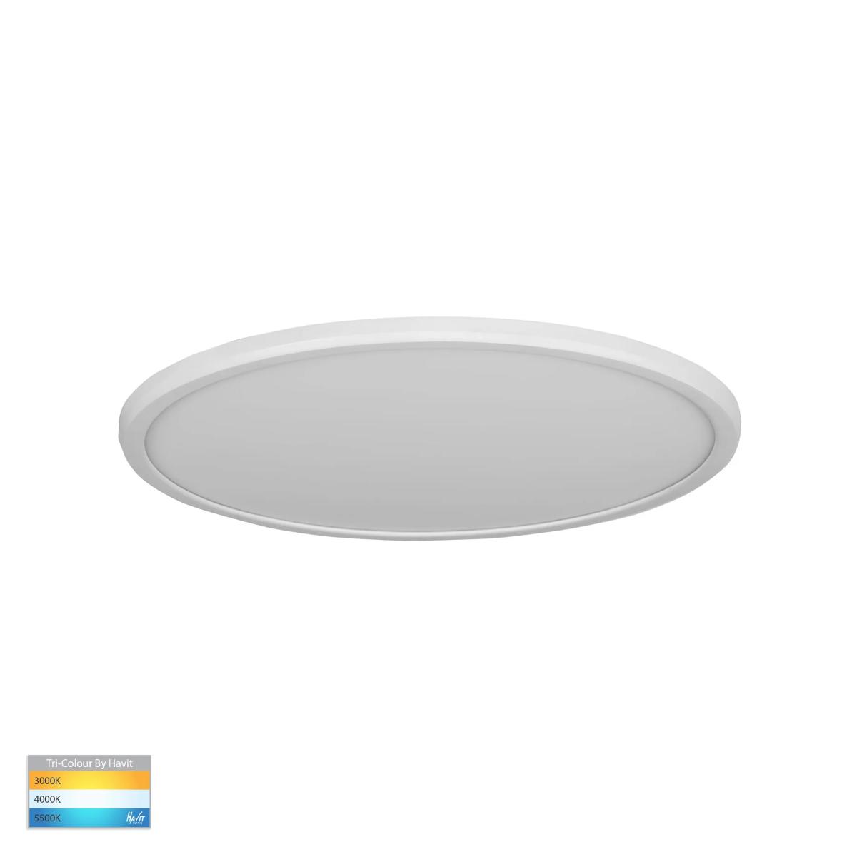 LED OYSTER SLIM 300MM C/M 24W CCT WHITE