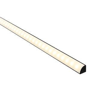 BLACK PROFILE 90D CORNER 16X16 PER M BLACK PROFILE 90D CORNER 16X16 PER M