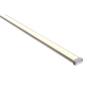 ALUM PROFILE SHALLOW SQ W/P 19X8 3MTR ALUM PROFILE SHALLOW SQ W/P 19X8 3MTR