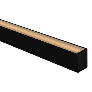 DEEP SQ ALUM PROFILE + DIFF 52X70MM BLK DEEP SQ ALUM PROFILE + DIFF 52X70MM BLK