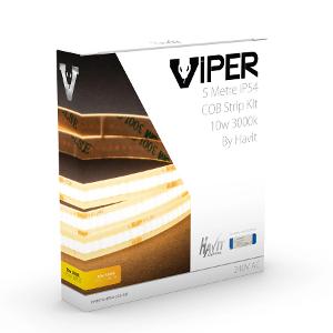 LED STRIP VIPER COB 10W/PM 3000K IP54 5M