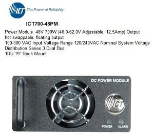 POWER MODULE 48VDC/700W POWER MODULE 48VDC/700W