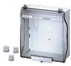 ENCLOS 182X205X95 CLEAR LID GREY IP65 ENCLOS 182X205X95 CLEAR LID GREY IP65