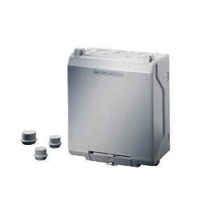 ENCLOS 182X205X95 OPAQUE LID GREY IP65 ENCLOS 182X205X95 OPAQUE LID GREY IP65