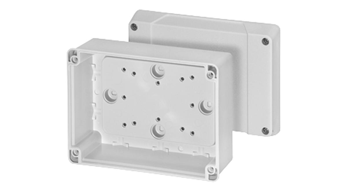 ENCLOSURE PLAIN 167X125X82 GREY IP65