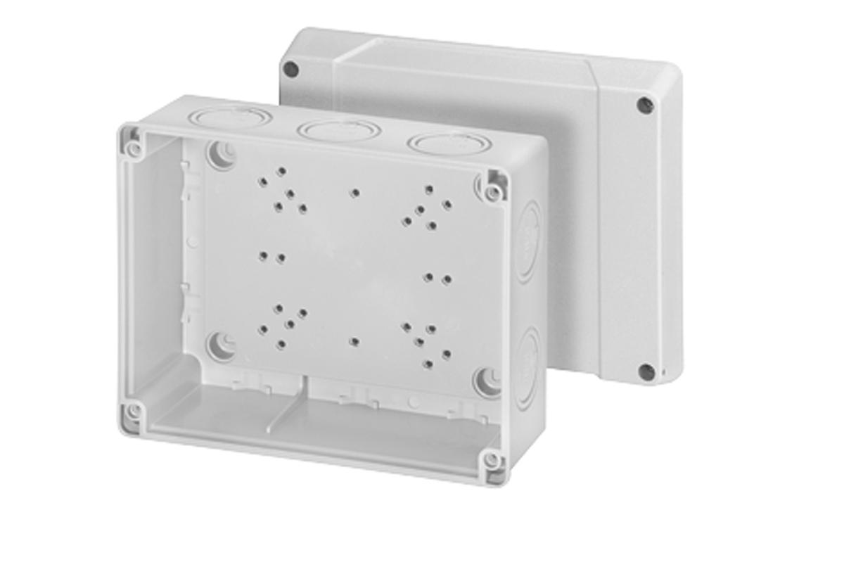 ENCLOSURE PLAIN 200X160X98 GREY IP65