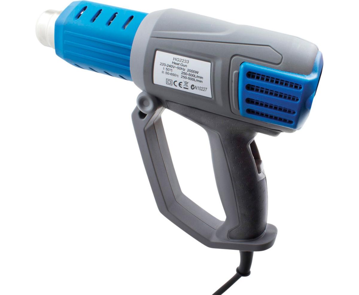 DIGITAL DISPLAY AND ADJ TEMP HEAT GUN