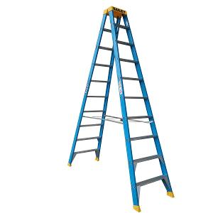 FIBREGLASS DBL SIDE STEP LADDER 3.0M