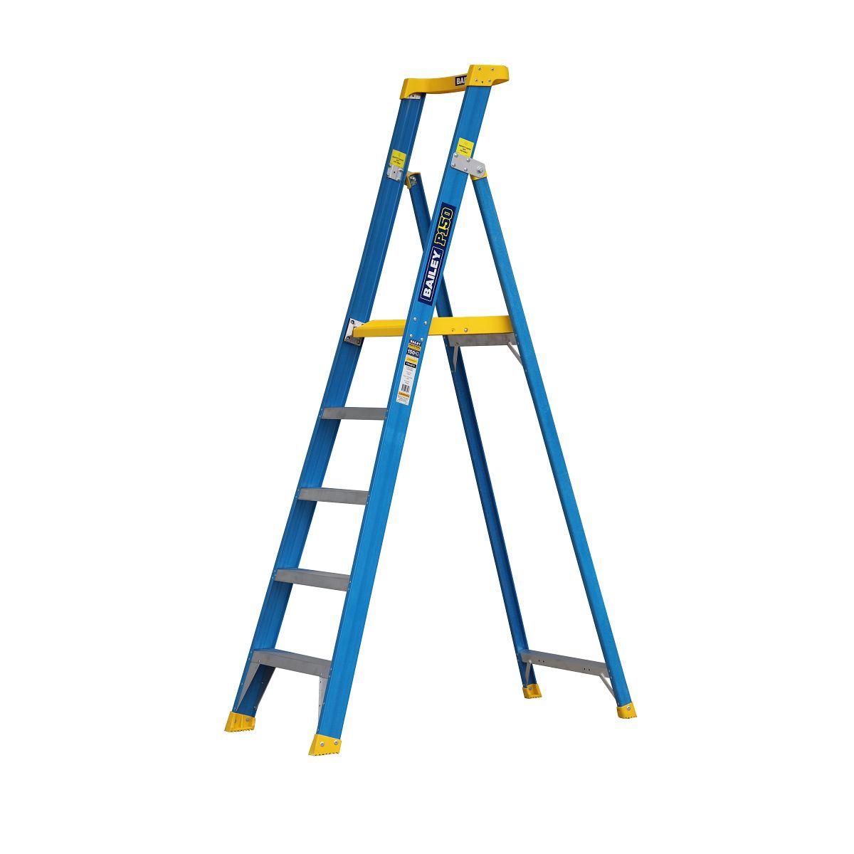 F/G PLATFORM P150-5 STEP LADD 150KG 1.5M
