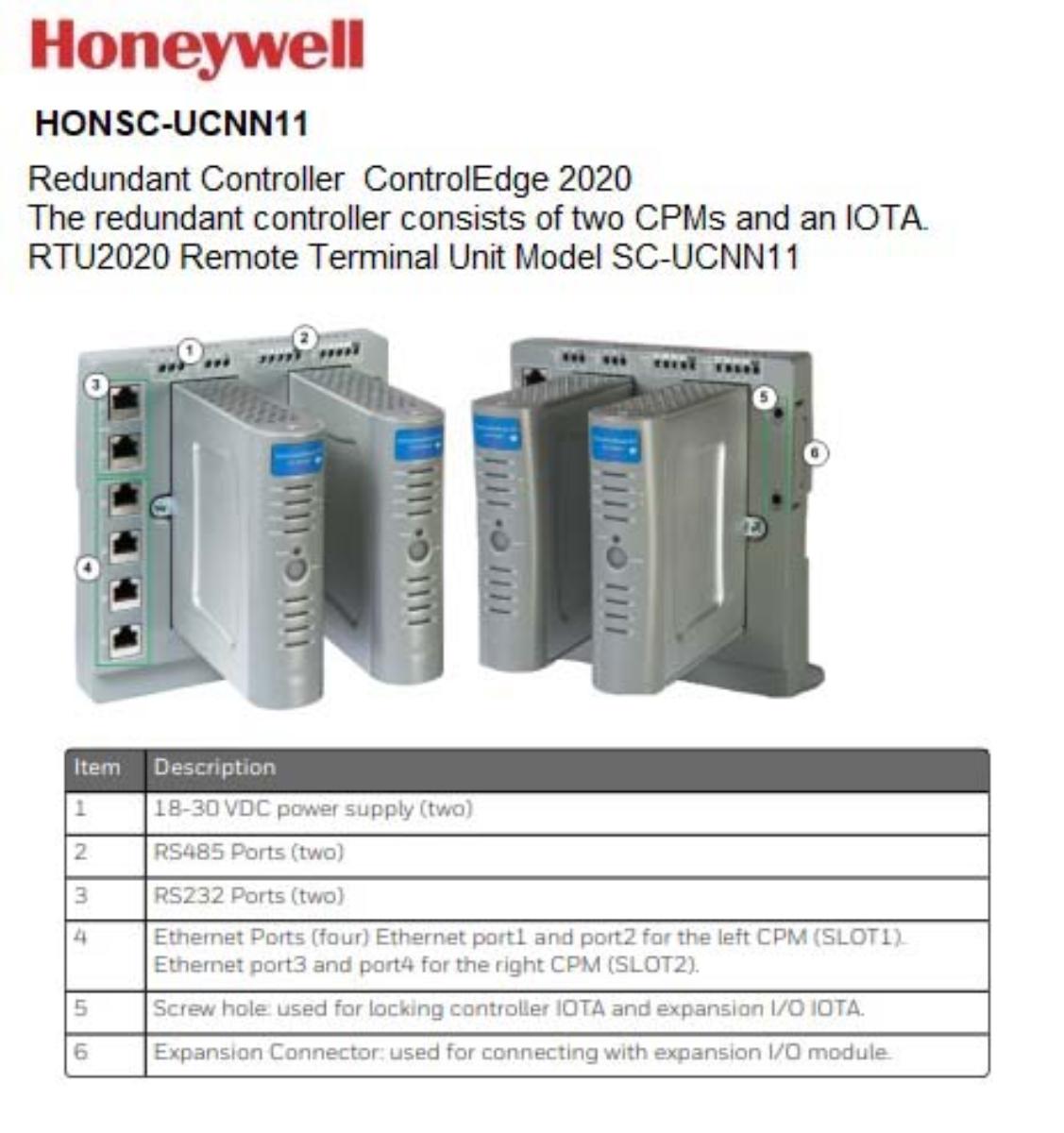 CE RTU2020 REDUNDANT CONTROLLER