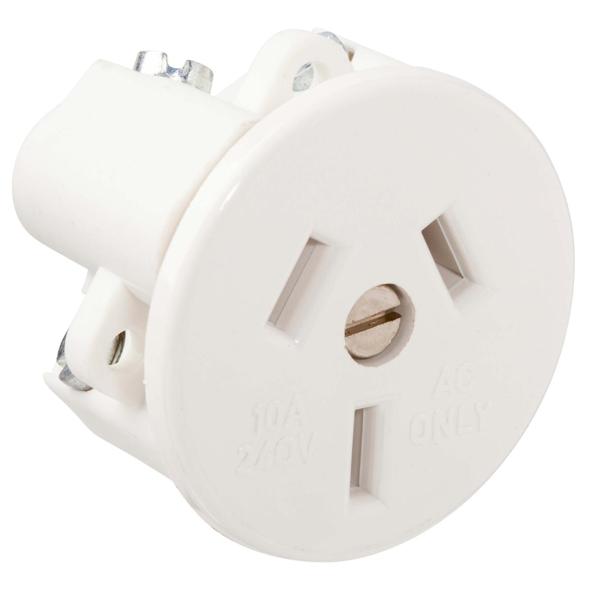 OUTLET PANEL/FLUSH 10A SUIT 2.5MM PANEL