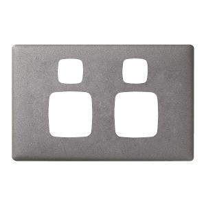 COVER LINEA DOUBLE GPO E/SHUTTER WHITE COVER LINEA DOUBLE GPO E/SHUTTER WHITE