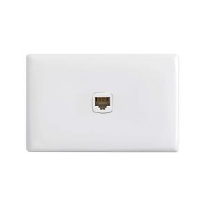 PLATE LINEA 1 GANG COVER ONLY M/SILVER PLATE LINEA 1 GANG COVER ONLY M/SILVER