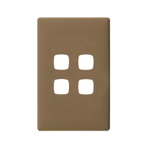 LINEA 4 GANG HORIZONTAL SWITCH WHITE LINEA 4 GANG HORIZONTAL SWITCH WHITE