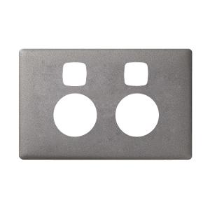 GPO LINEA DOUBLE 10A HORIZONTAL BLACK GPO LINEA DOUBLE 10A HORIZONTAL BLACK