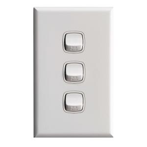 PLATE GRID & COVER XLP 3 GANG BLACK PLATE GRID & COVER XLP 3 GANG BLACK