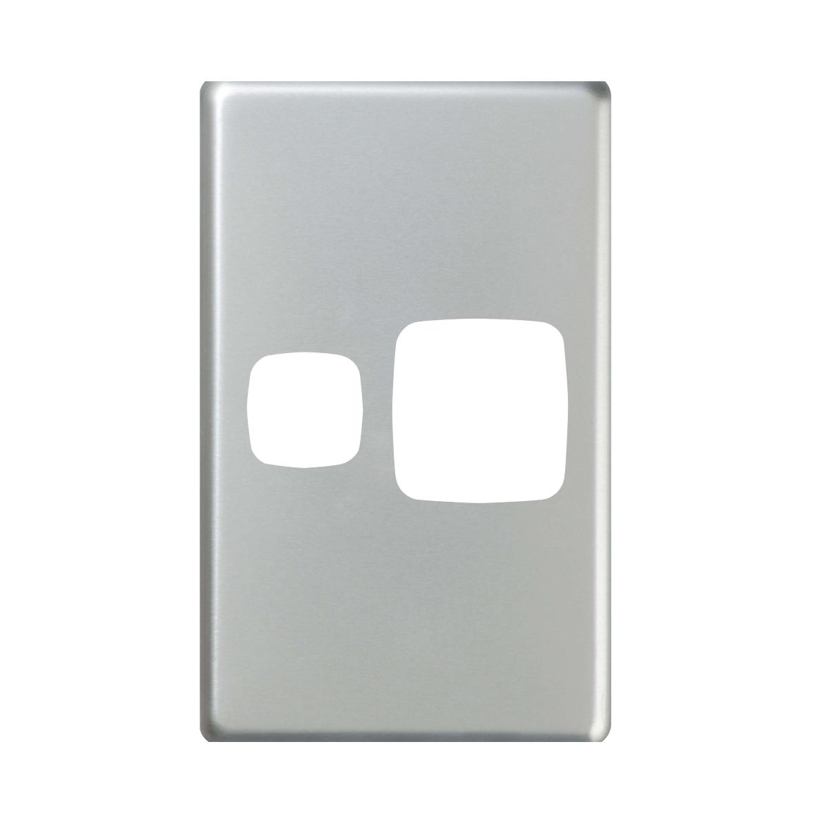 GPO XL SGL VERTICAL 15A 240VAC WHITE