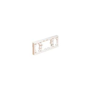 MOUNTING BLOCK SUIT 4 GANG GPO WHITE MOUNTING BLOCK SUIT 4 GANG GPO WHITE