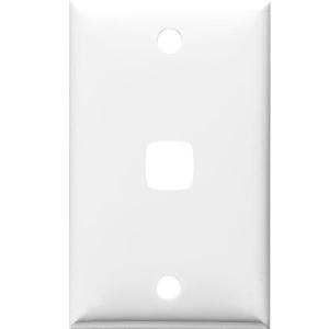 PLATE ONLY 1 GANG WHITE PLATE ONLY 1 GANG WHITE