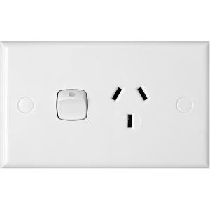 GPO SGL 10A 240VAC WHITE GPO SGL 10A 240VAC WHITE