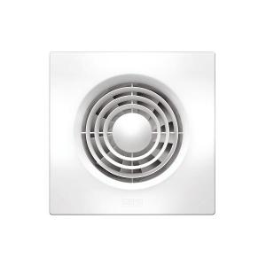 EXHAUST FAN SLIMLINE SQ WALL 100MM WHT EXHAUST FAN SLIMLINE SQ WALL 100MM WHT