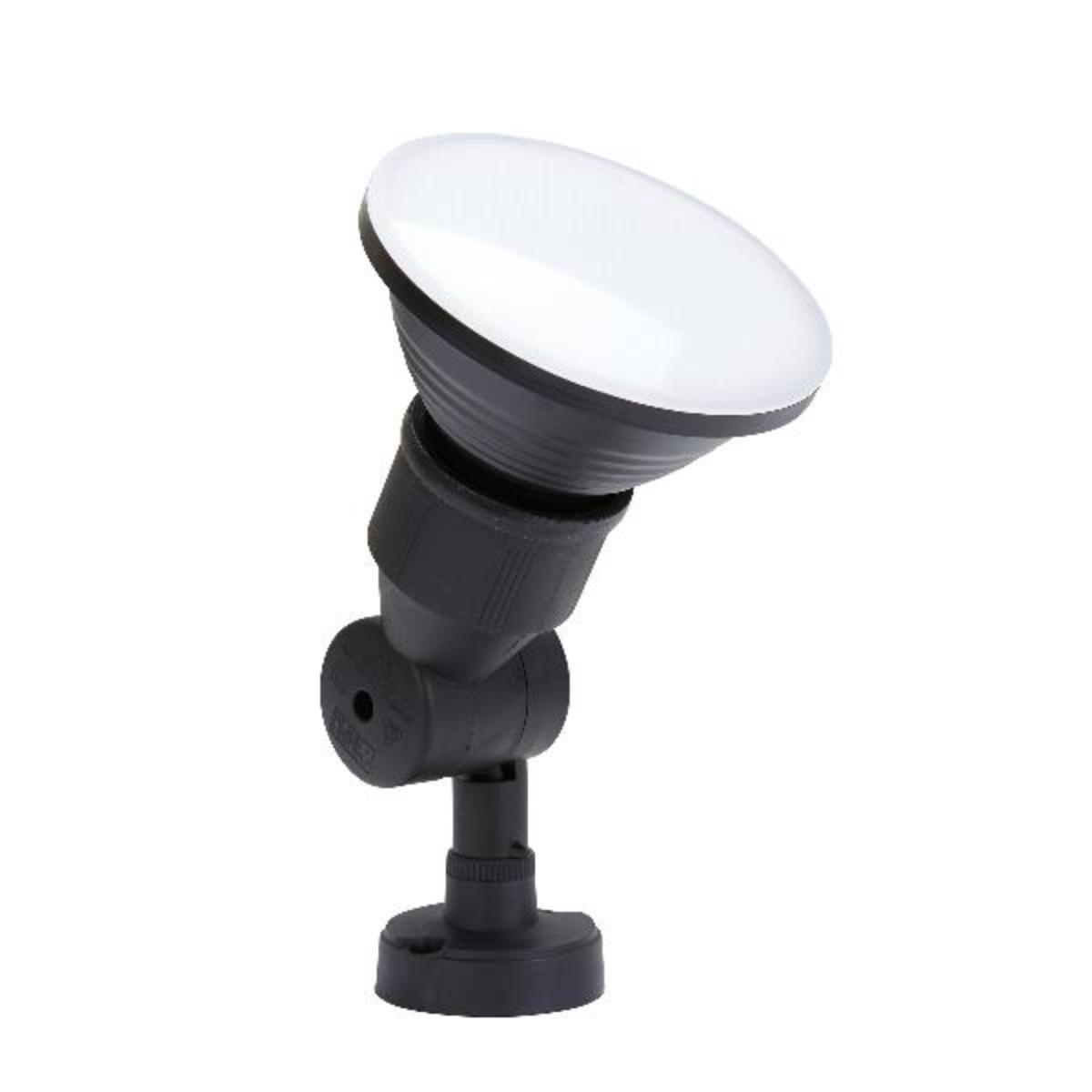 LED SINGLE PERMAFLOOD 8W PAR38 4000K BLK