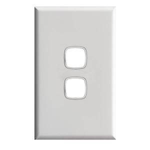 PLATE GRID & COVER XL 2 GANG WHITE PLATE GRID & COVER XL 2 GANG WHITE