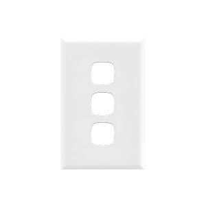 COVER ONLY XL 3 GANG WHITE COVER ONLY XL 3 GANG WHITE