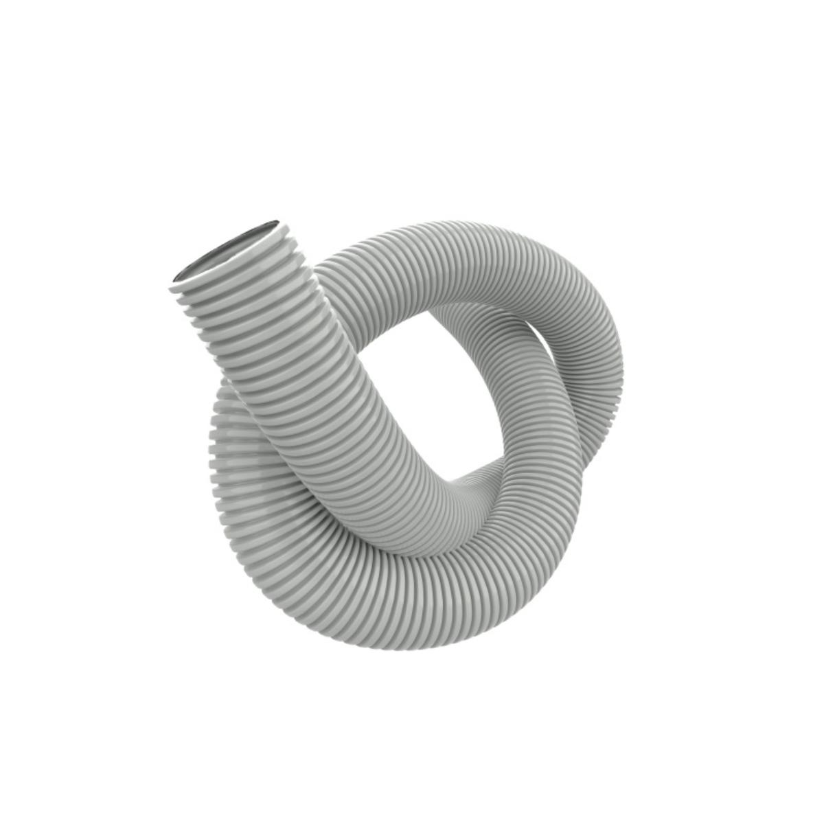 PVC CORRUGATED CONDUIT 63MM M/D10M GREY