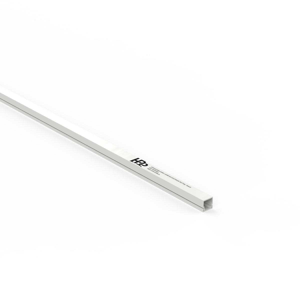 SOLID DUCT PVC 16X16MM 4MTR WHITE