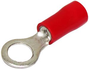 INSULAT RING TERM S/G RED M5 STUD 100PK