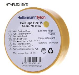 PVC INSULATION TAPE YELLOW 10PK 0.15mm