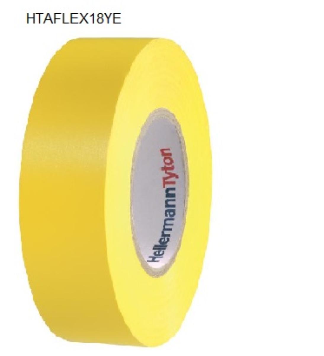 PVC INSULATION TAPE YELLOW 10PK 0.18mm