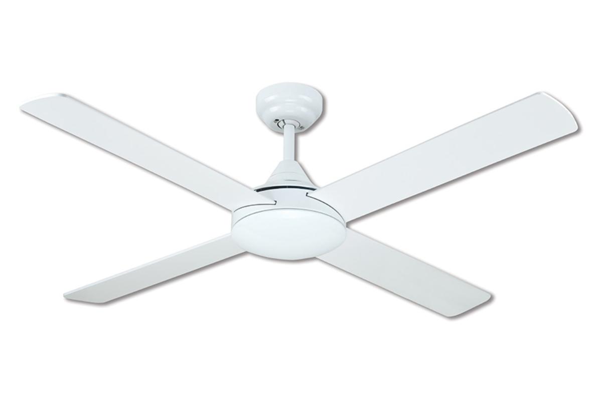 C/FAN AZURE TIMBER 52IN 1320MM 4BL WHITE