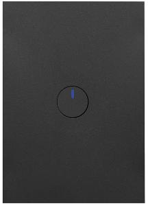FINESSE P/BUTTON SWITCH 10A 1G M/BLACK FINESSE P/BUTTON SWITCH 10A 1G M/BLACK