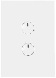 FINESSE P/BUTTON SWITCH 10A 2G M/WHITE FINESSE P/BUTTON SWITCH 10A 2G M/WHITE